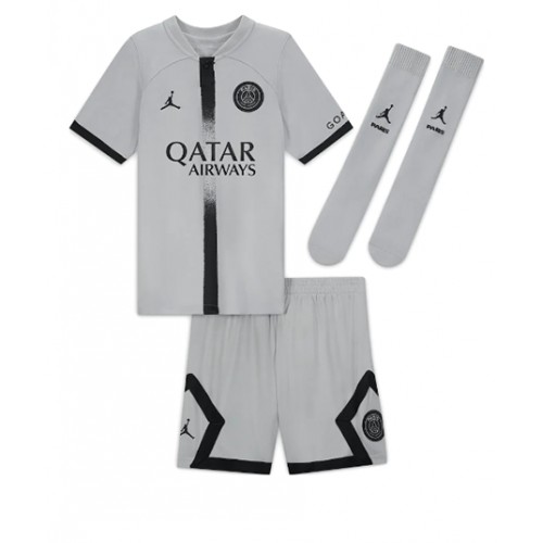 Paris Saint-Germain Mauro Icardi #9 Bortedraktsett Barn 2022-23 Kortermet (+ Korte bukser) Paris Saint-Germain Mauro Icardi #9 Bortedraktsett Barn 2022-23 Kortermet (+ Korte bukser)